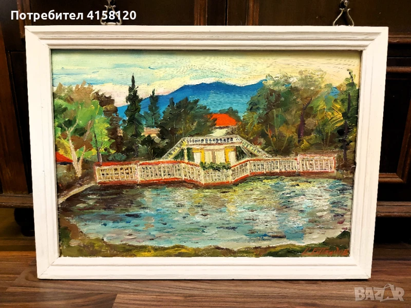 Продавам картини, рисувани на платно с маслени бои. Художник Цветан Пандов, снимка 1