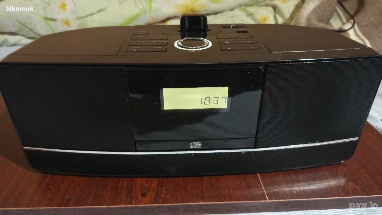 Док станция радио часовник с блутут , снимка 1