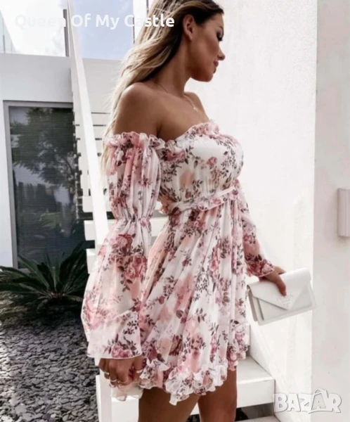 Ефирна дамска рокля , снимка 1