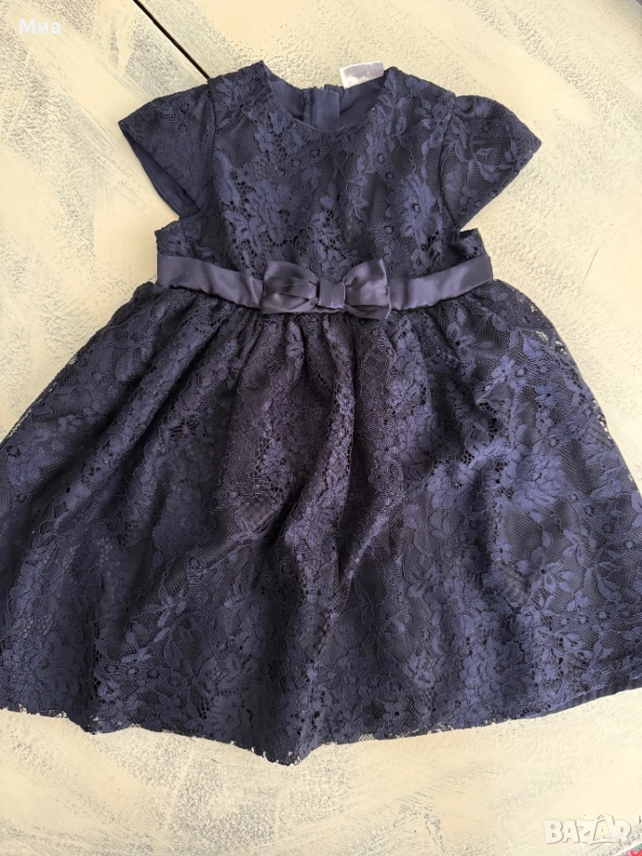 Елегантна бебешка рокличка с дантела So Cute , снимка 1