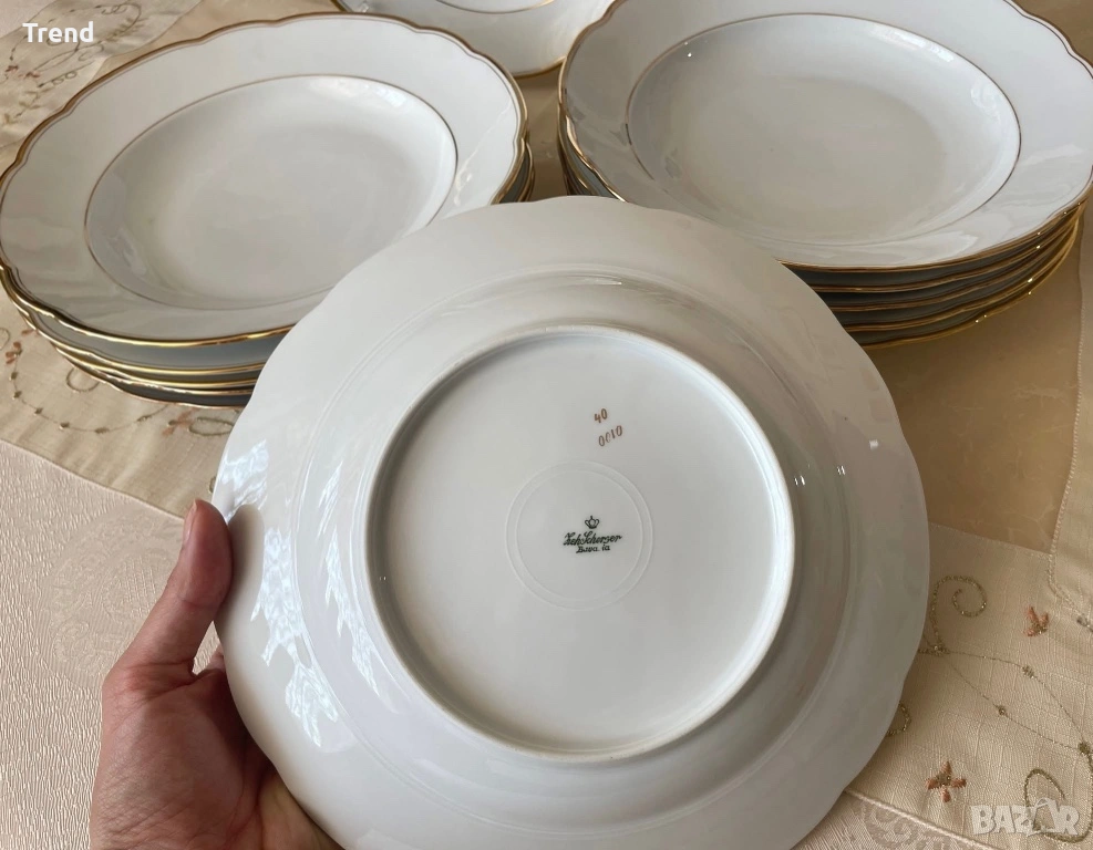 Порцеланови чинии Bavaria 1952г , снимка 1