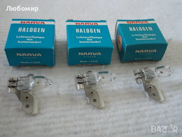 Халогенна лампа 6v 10,20,25w микроскоп - списък, снимка 1