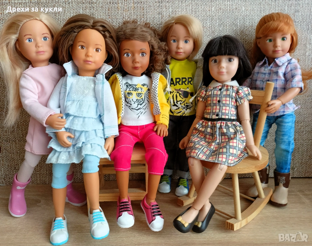 Немските кукли Kruselings 23 см, снимка 1