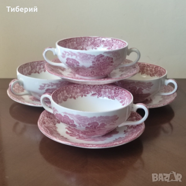 Порцеланови купички с дръжки Woodland Заявени !, снимка 1