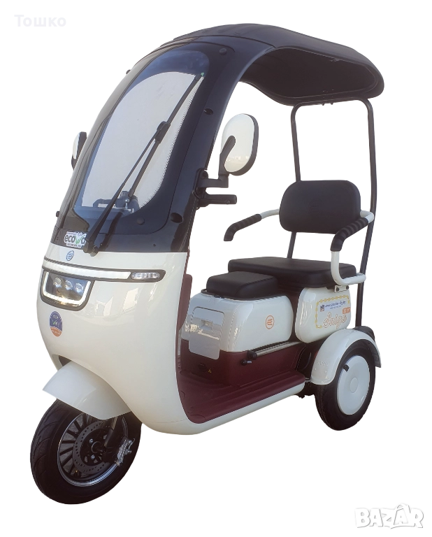 Електрическа триколка XY с покрив, снимка 1