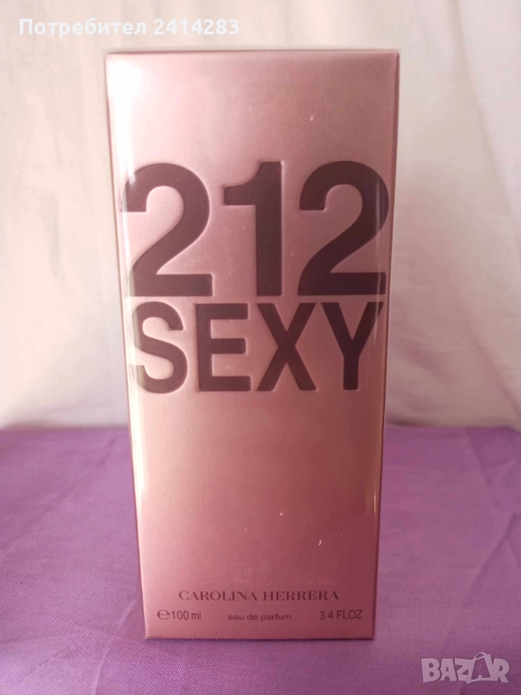 Carolina Herrera 212 Sexy EDP 100 мл. - ПАРФЮМ за жени, снимка 1