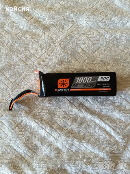 Батерия Spektrum 22.2V 1800mAh 6S 50C Smart LiPo Battery, снимка 1