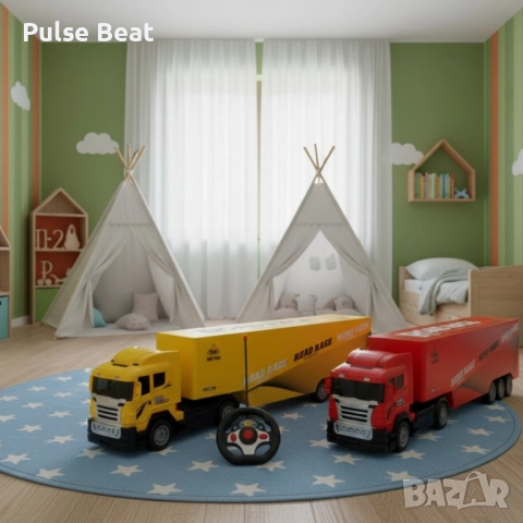 Камион с дистанционно управление Hercules Road Rage. 2 цвята