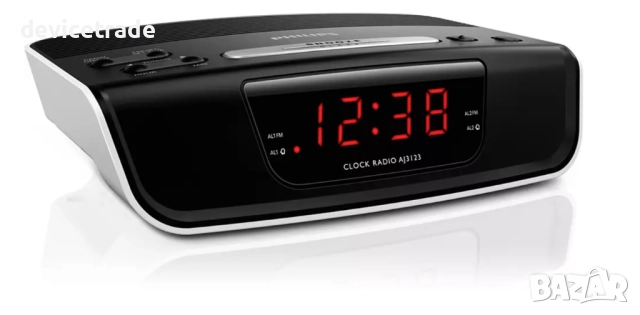 Радио с часовник Philips AJ3123/12, Radio FM, Digital, снимка 2 - Радиокасетофони, транзистори - 52962007