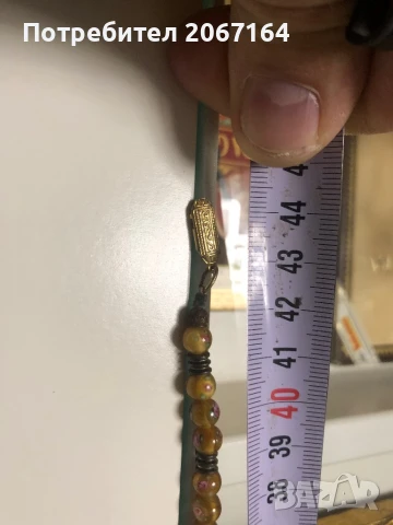 Гердан от художествено стъкло, снимка 7 - Колиета, медальони, синджири - 51020605