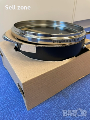 Оригинална тенджера KitchenAid с капак – 5.2 литра, снимка 3 - Съдове за готвене - 51689997