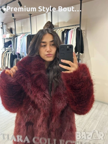 Пухено палто , снимка 2 - Палта, манта - 53615298