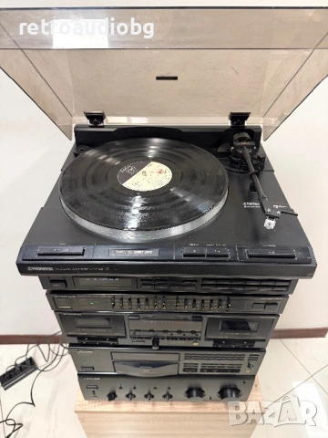 🔊Ретро аудио система сет PIONEER - усилвател, CD, дек, еквалайзер, тунер, опция грамофон и колони, снимка 5 - Аудиосистеми - 53914497