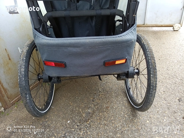 Ремарке, детска количка за велосипед, КАТО НОВА QUPA - от Qeridoo, снимка 16 - Аксесоари за велосипеди - 53297073