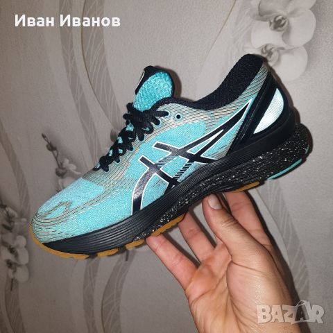 маратонки Asics Gel Nimbus 21 Winterized  Ice Mint  номер 39,5, снимка 6 - Маратонки - 37320732