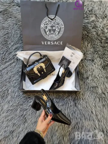 дамски сандали и чанта versace , снимка 4 - Сандали - 46889108