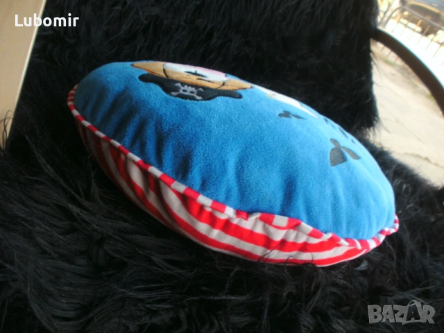 Декоративна възглавничка - мека, кръгла ! , снимка 2 - Декорация за дома - 53759456