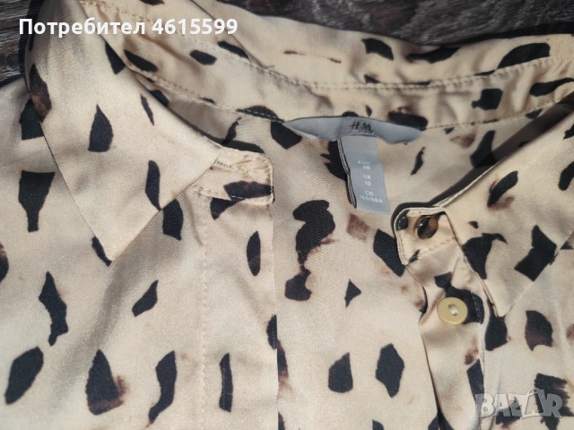 сатенена ризка на H&M, снимка 7 - Ризи - 53878514