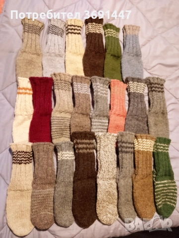 Вълнени чорапи , снимка 6 - Мъжки чорапи - 53539777