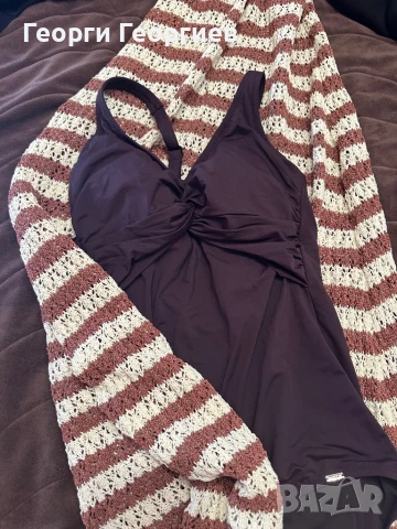 Уникална плетена рокля Манго, снимка 11 - Рокли - 50625681