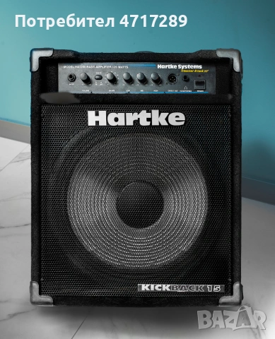 Комбо Усилвател за Бас Кирара Hartke HA120 във Отлично състояние