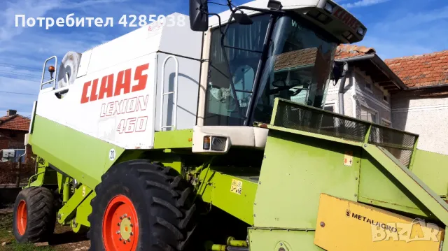 Продавам Зърнокомбайн Claas Lexion 460, снимка 2 - Селскостопанска техника - 47792275