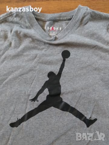 Nike Jordan - страхотна мъжка тениска ХС, снимка 2 - Тениски - 46308631