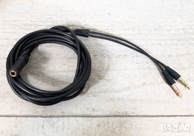 Геймърски слушалки Razer Kraken X с Volume и Mute, Y-сплитер кабел, снимка 4 - Слушалки и портативни колонки - 53675768