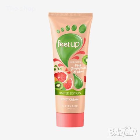 Освежаващ крем за крака с грейпфрут и киви Feet Up (012), снимка 1 - Козметика за тяло - 46259651