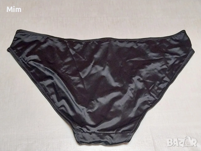 XL Сатенена бикина в, черно ,червено и пепел от рози, снимка 9 - Бельо - 53613748