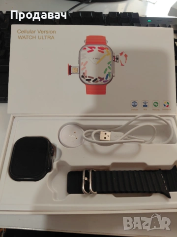 Мощен Android часовник с 4G, камера, Google Play, 32GB, AMOLED дисплей, снимка 4 - Мъжки - 53423144