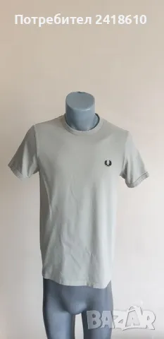 Fred Perry Cotton Mens Size S НОВО! ОРИГИНАЛ! Мъжка Тениска!, снимка 8 - Тениски - 49542623