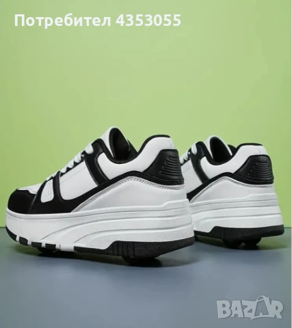 Маратонки с колелца за момчета, ролер обувки с колелца НОВИ различна номерация, снимка 4 - Детски маратонки - 50650368