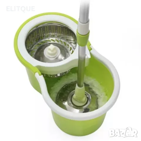 Моп за почистване на под - ламинат - spin mop 360 FS-790, снимка 2 - Мопове, кофи, четки и метли - 48681981