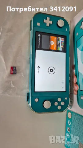 Nintendo switch lite, снимка 2 - Nintendo конзоли - 49293529