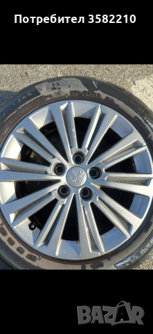 Оригинални Лети джанти с гуми ПЕЖО 308, снимка 11 - Гуми и джанти - 53464852