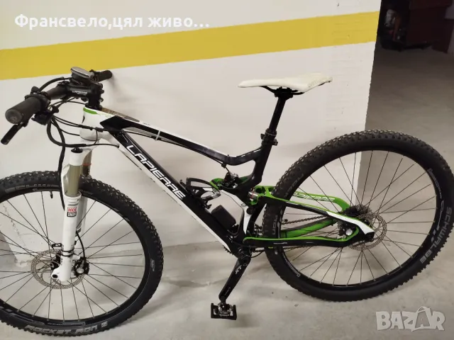 29 цола карбон велосипед колело Shimano deore xt със зарядно за шока, снимка 1 - Велосипеди - 48934480