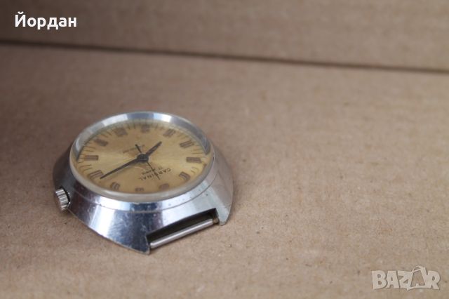 СССР мъжки часовник ''Cardinal''  17 камъка, снимка 6 - Мъжки - 45950240