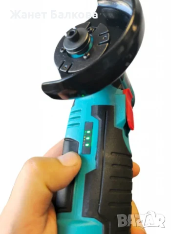 Акумулаторен ъглошлайф 12V – Компактен, мощен и удобен, снимка 8 - Куфари с инструменти - 51399040