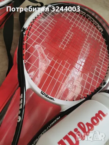 Ракети за тенис Wilson Roger Federer 25 starter set , снимка 4 - Тенис - 47129391