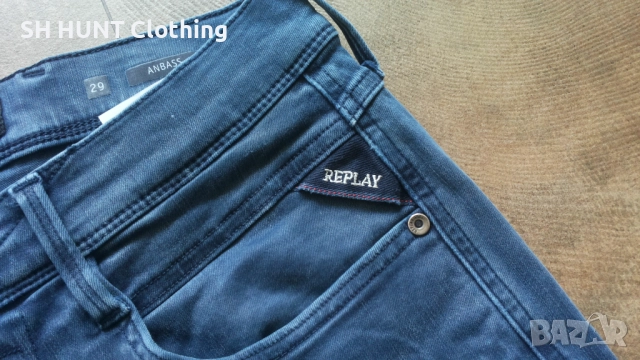 REPLAY Jeans Размер 29/32 - S/M еластични дънки 20-62, снимка 8 - Дънки - 52826163