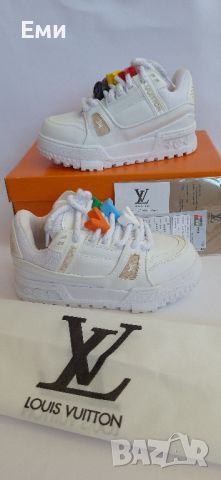 Louis Vutton Trainers дамски мъжки маратонки , снимка 10 - Маратонки - 46729130