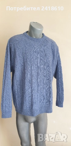 Yves Saint Laurent Wool / Knit Mens Size 52 - L  НОВО! ОРИГИНАЛ! Mъжки Вълнен Пуловер, снимка 9 - Пуловери - 53610644