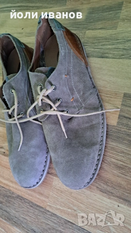 Кожени шити обувки от Албания-46 номер