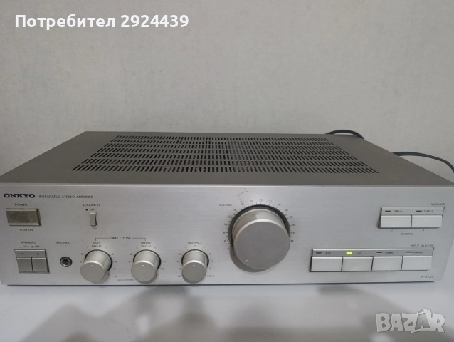 ONKYO A 8220, снимка 4 - Ресийвъри, усилватели, смесителни пултове - 52642577
