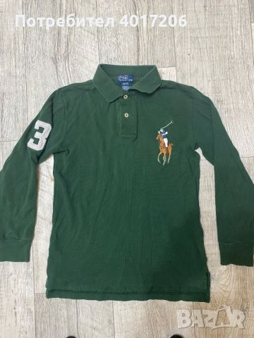 Блуза с яка Polo Ralph Lauren, снимка 1 - Блузи с дълъг ръкав и пуловери - 46227278