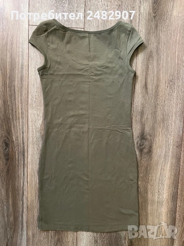 Памучна дамска рокля Н&М, снимка 4 - Рокли - 53627510