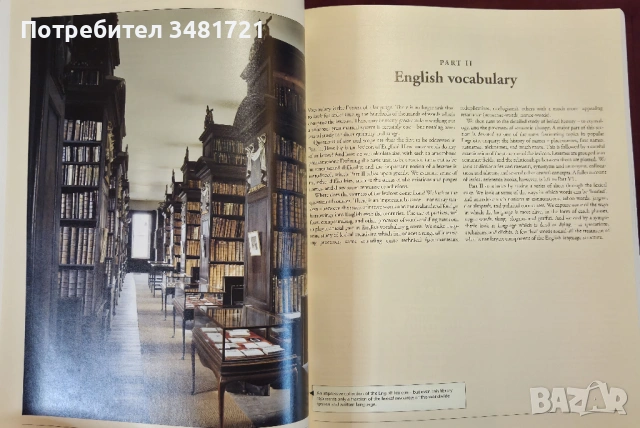 Голяма енциклопедия на английския език / The Cambridge Encyclopedia of the English Language, снимка 9 - Енциклопедии, справочници - 53883120