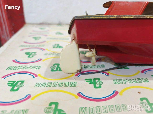 Стара детска играчка лодка, снимка 4 - Колекции - 53243961