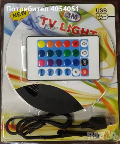 LED TV лента RGB 5V / USB, снимка 3 - Лед осветление - 45128332